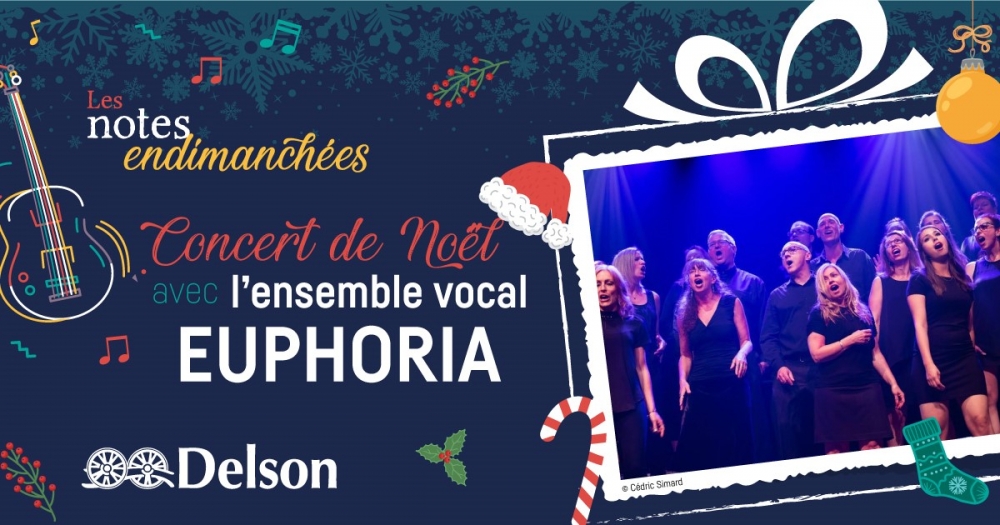 CONCERT DE NOËL VIRTUEL LE 19 DÉCEMBRE AVEC EUPHORIA